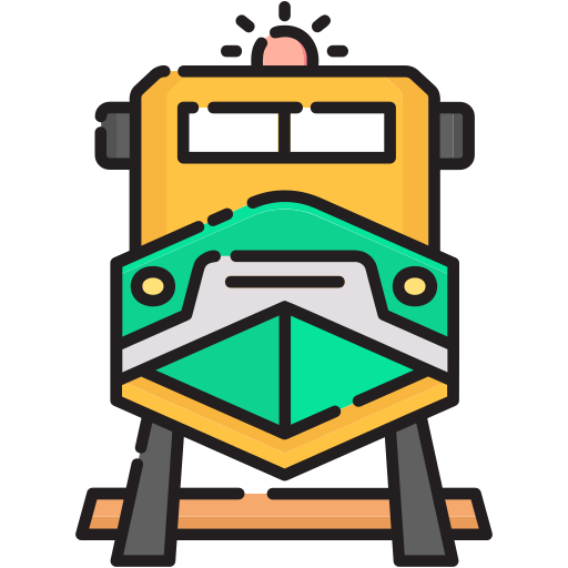 Train cargo Generic color lineal-color icon