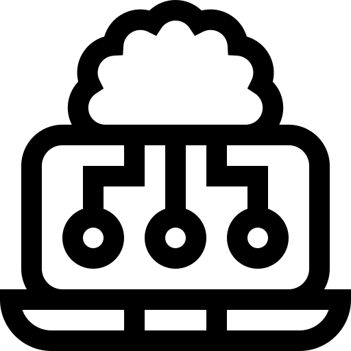 sztuczna inteligencja Basic Straight Lineal ikona