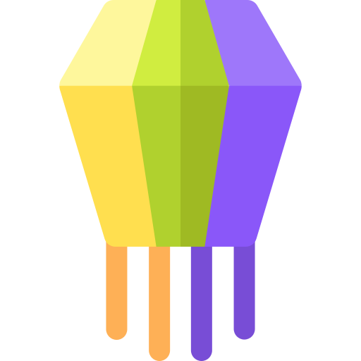 Paper lantern Basic Rounded Flat icon