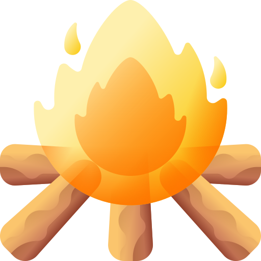 lagerfeuer 3D Color icon