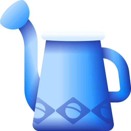Water pot 3D Color icon