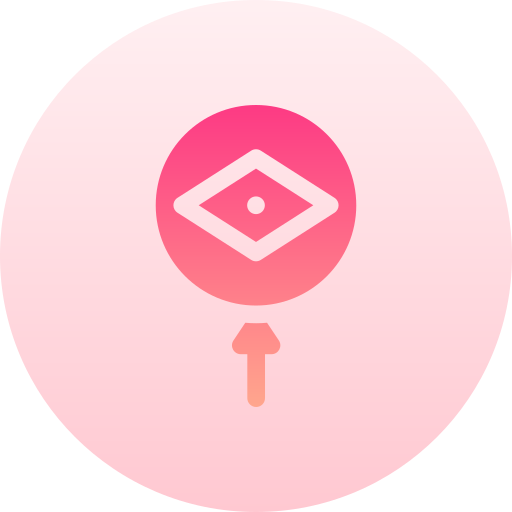 Balloon Basic Gradient Circular icon