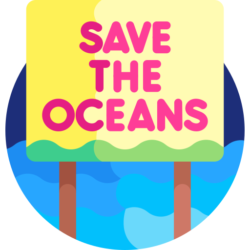 World oceans day Detailed Flat Circular Flat icon