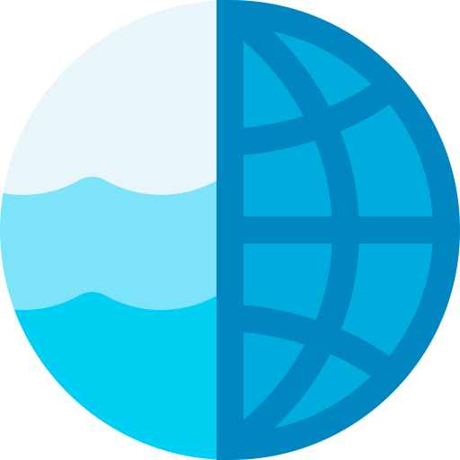 giornata mondiale degli oceani Basic Rounded Flat icona