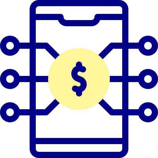 Emoney Detailed Mixed Lineal color icon