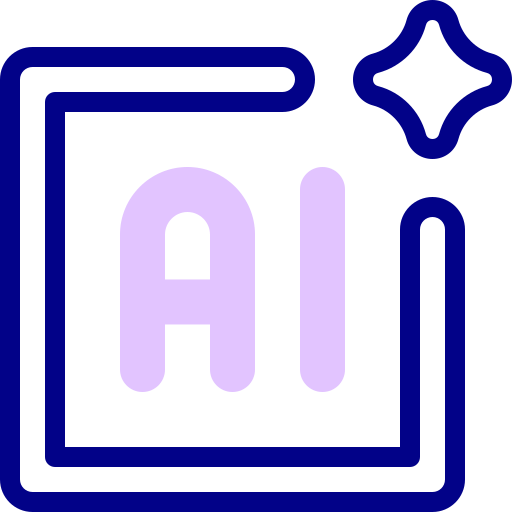 Artificial intelligence Detailed Mixed Lineal color icon