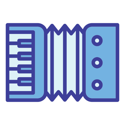 accordeon Generic color lineal-color icoon