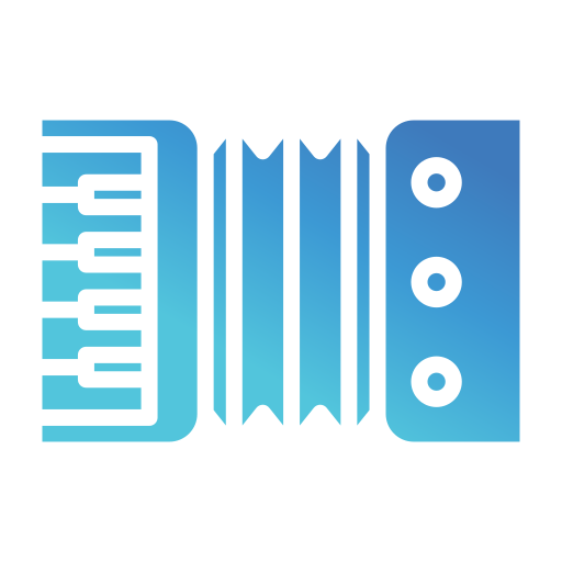 accordeon Generic gradient fill icoon