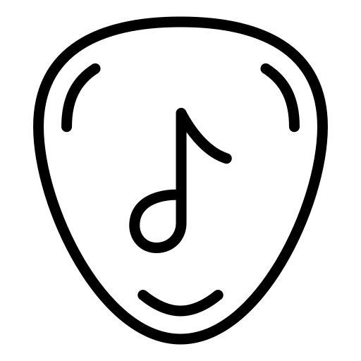 plektrum Generic black outline icon