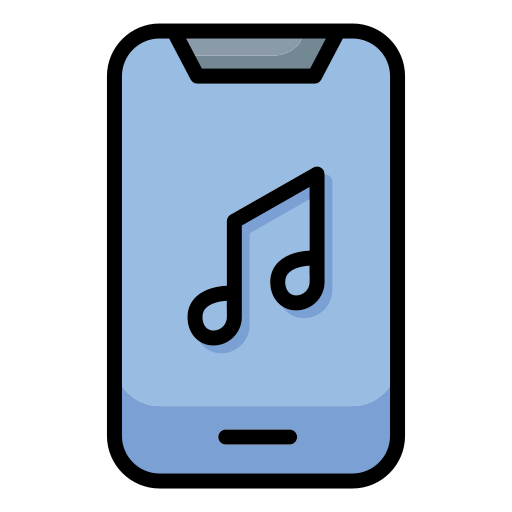 음악 앱 Generic color lineal-color icon