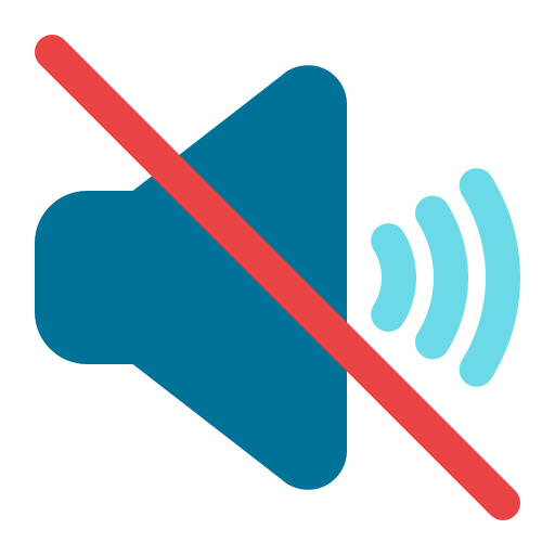 No sound Generic color fill icon