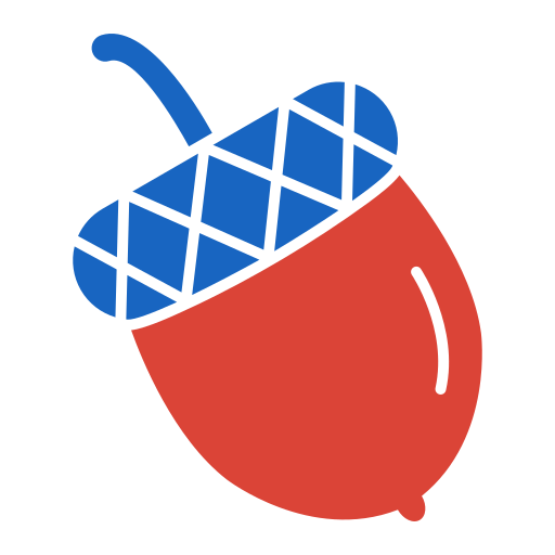 ドングリ Generic color fill icon