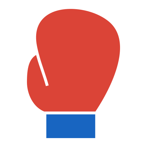 guante de boxeo Generic color fill icono