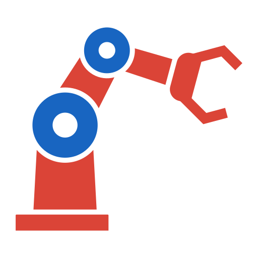 brazo robótico Generic color fill icono