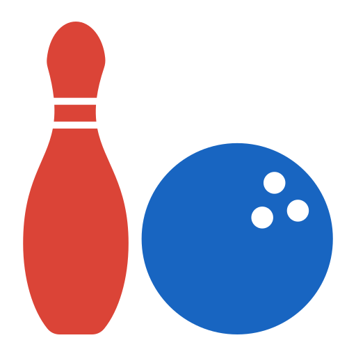 bowling Generic color fill icona
