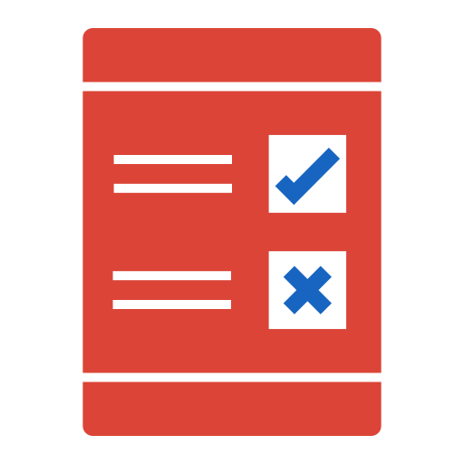 Checklist Generic color fill icon