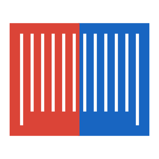 barcode Generic color fill icon