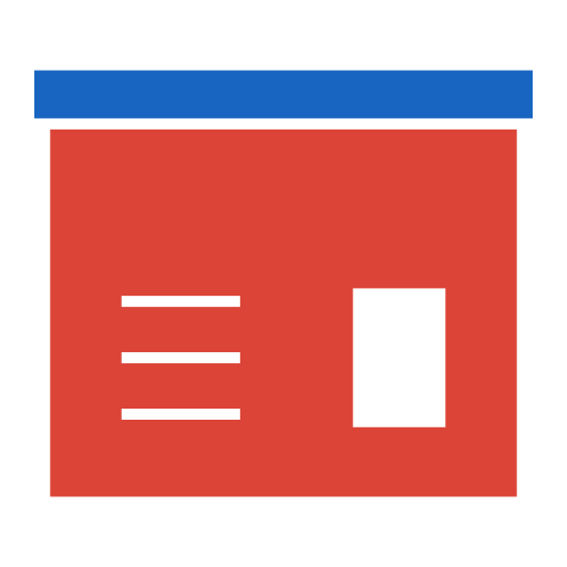 Box Generic color fill icon