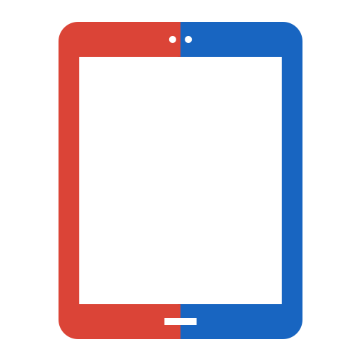 태블릿 Generic color fill icon