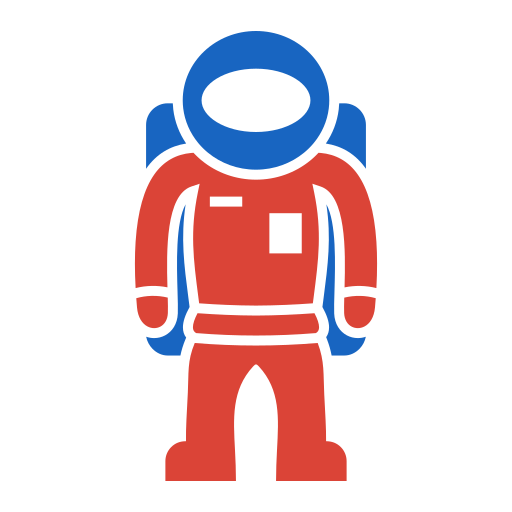 astronaut Generic color fill icoon