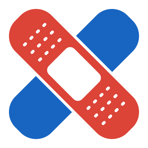 Bandages Generic color fill icon