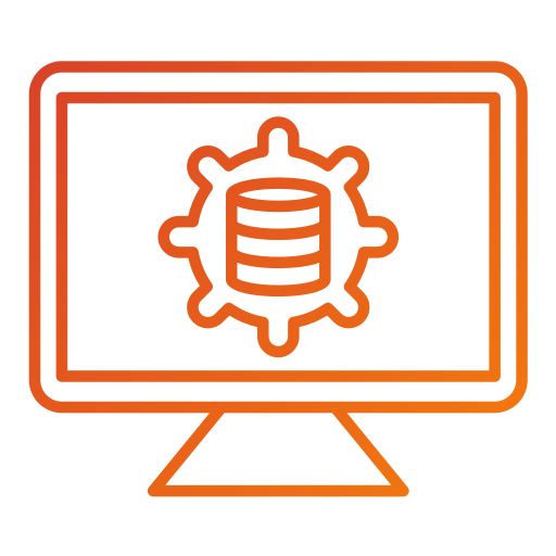 datenmanagement Generic gradient outline icon