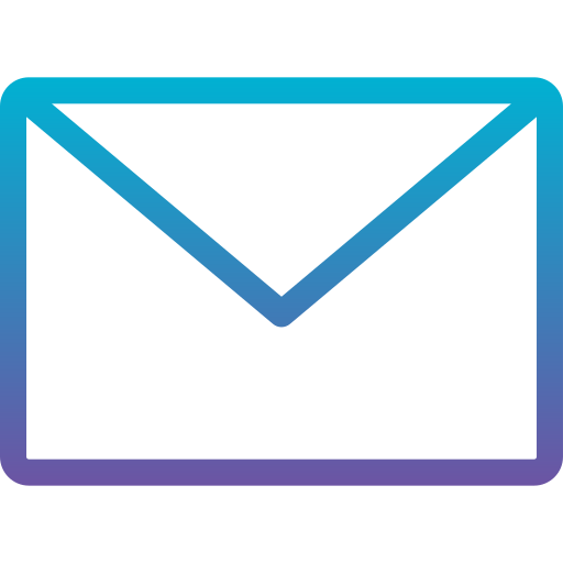 e-mail Generic gradient outline icona