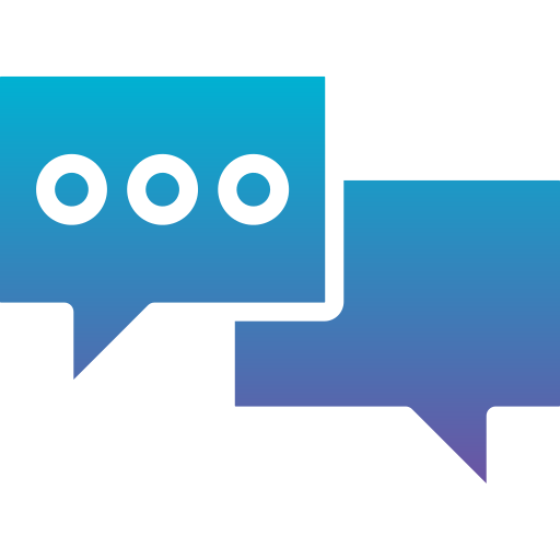 Chat box Generic gradient fill icon