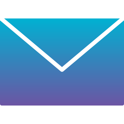 e-mail Generic gradient fill icoon