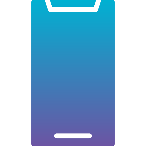 smartphone Generic gradient fill icoon