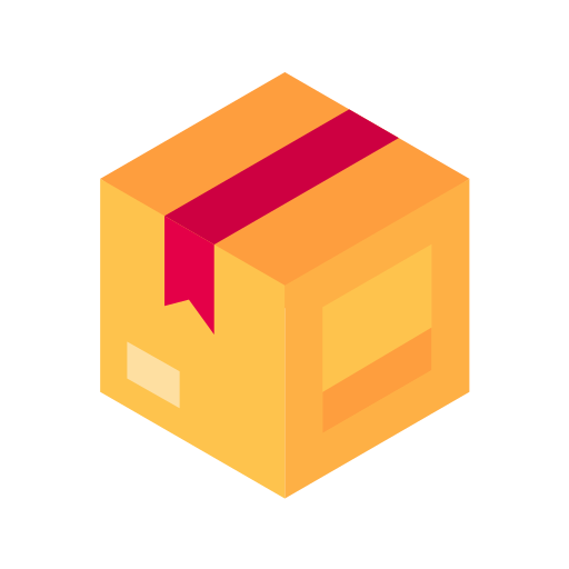 Delivery box Generic color fill icon