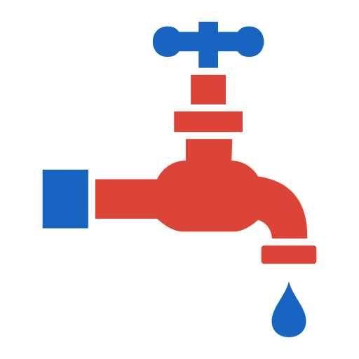 Faucet Generic color fill icon