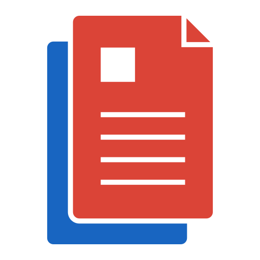 Files Generic color fill icon