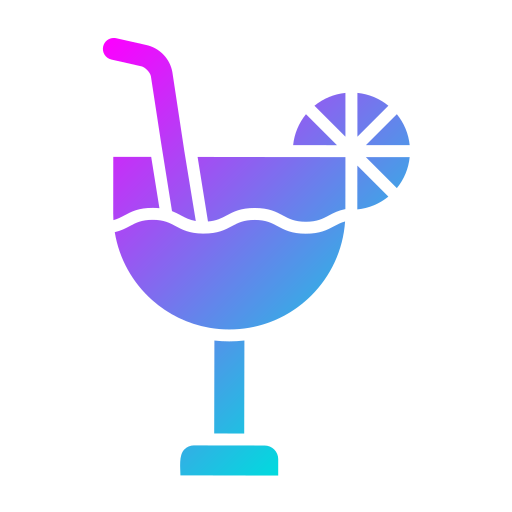 napój alkoholowy Generic gradient fill ikona