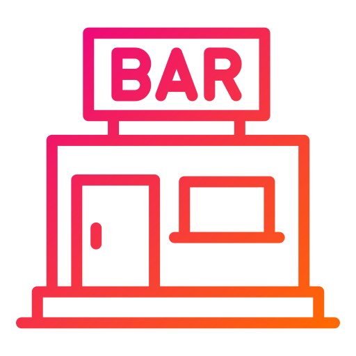 bar Generic gradient outline icon