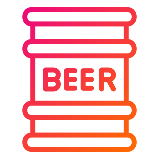 ビール樽 Generic gradient outline icon