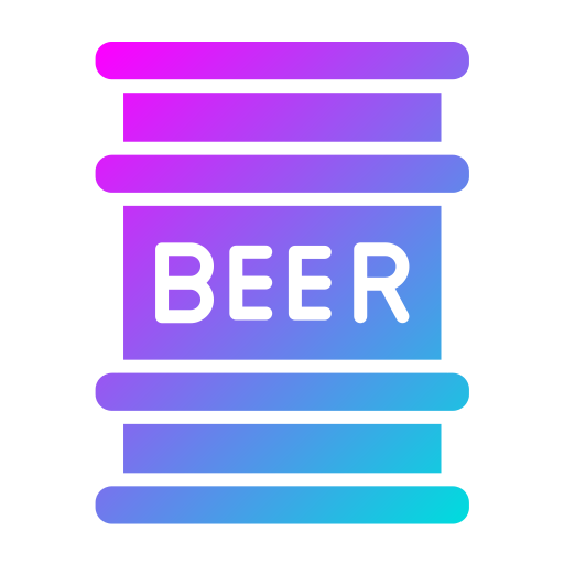 Beer keg Generic gradient fill icon