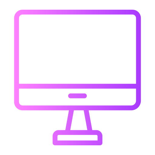 komputer Generic gradient outline ikona
