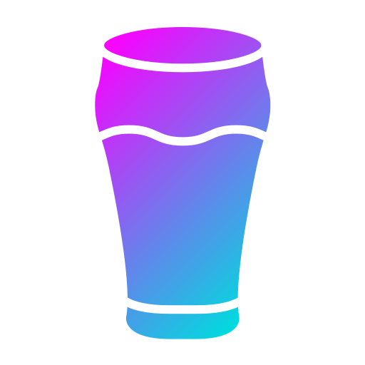 bicchiere Generic gradient fill icona