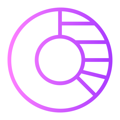 도넛 Generic gradient outline icon