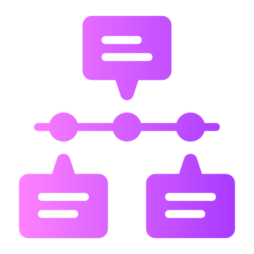 cronología Generic gradient fill icono