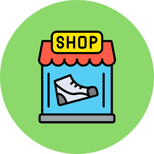 Shoe shop Generic color lineal-color icon