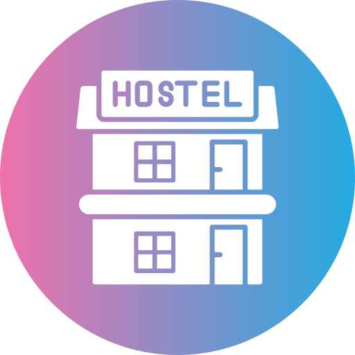 Hostel Generic gradient fill icon