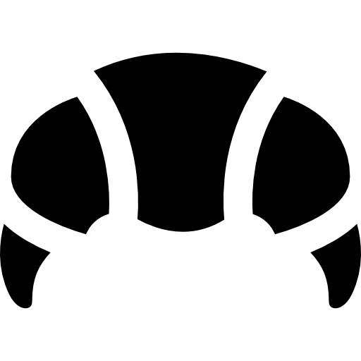 Круазан Curved Fill иконка