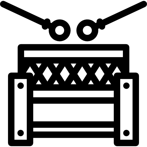 tamburo nativo americano Special Lineal icona