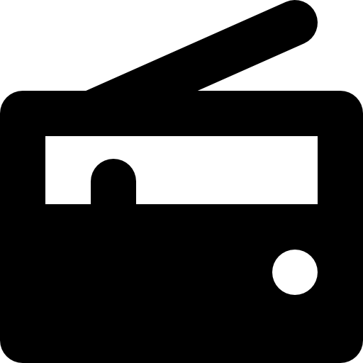 안테나가있는 라디오  icon