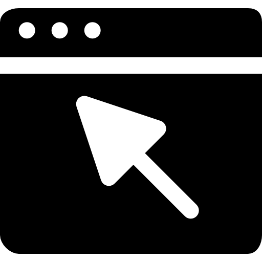 브라우저 커서  icon