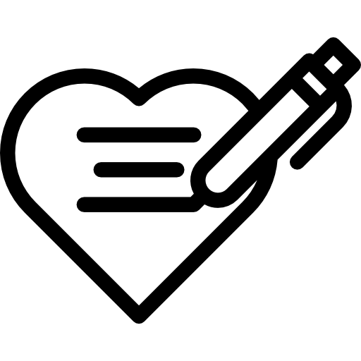 발렌타인 쓰기  icon