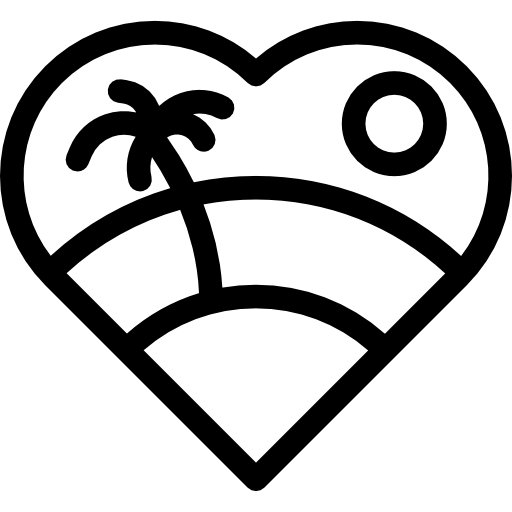 Пляж любви  иконка
