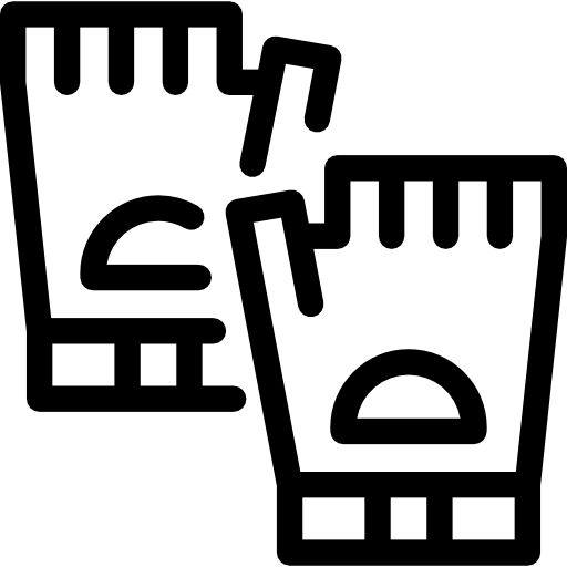 Fitness Gloves Special Lineal icon
